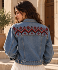 Snan al-Ajouz Denim Jacket